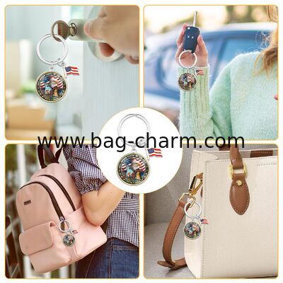 GUGEER 250th Anniversary USA Patriots Keychain USA 250 Merchandise 1776-2026 Commemorative 250 Year Anniversary Merchandise Key chain Patriotic 4th of July Independence Day Celebration Zinc Alloy