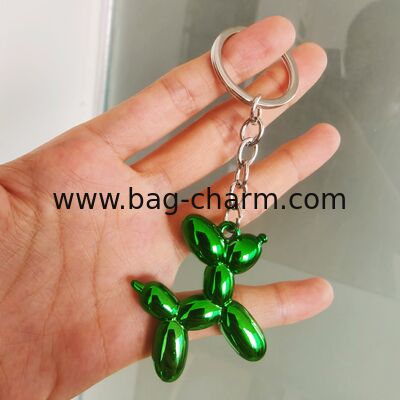 GUGEER Dog Keychain Lovely Puppy Key Ring,Cute Pet Animal Keychain Decor Metal Keyring Portable Gift for Dog Lovers